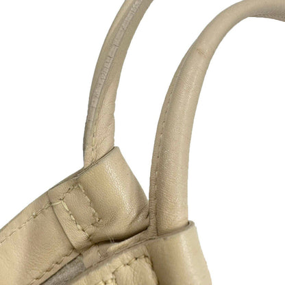 Gucci Leather Tote Beige — view 8