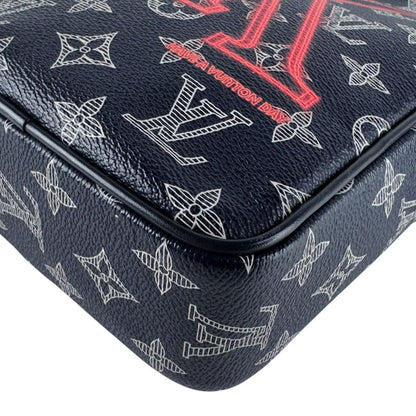 Louis Vuitton Shoulder Bag Monogram Ink Danube PM — view 8