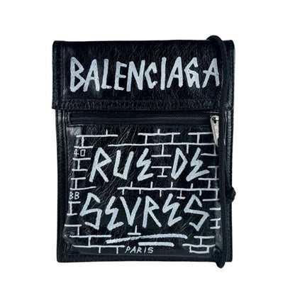 Balenciaga Pochette Pouch Explorer Graffiti