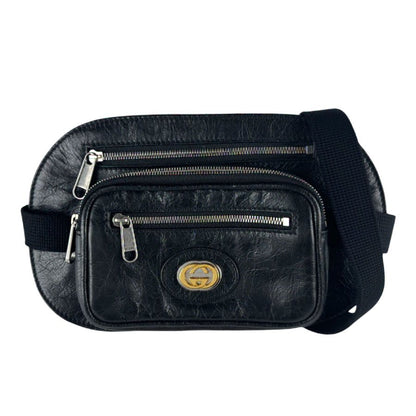 Gucci Waist Bag Belt Bag Black