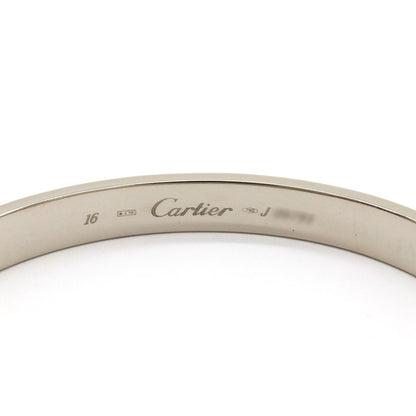 Cartier Love Bracelet Bangle 18K White Gold 16 — view 4