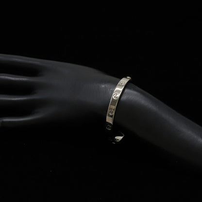 Cartier Love Bracelet Bangle 18K White Gold 16 — view 5