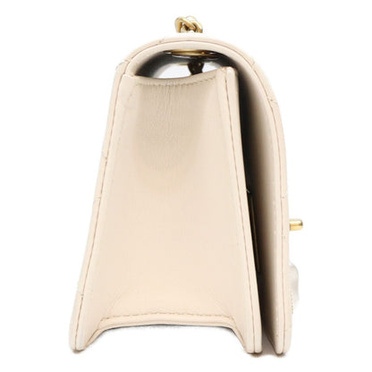 Chanel Ivory Lamb Gripoix Quilted Mini Shoulder Bag 15 — view 3
