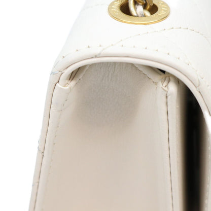 Chanel Ivory Lamb Gripoix Quilted Mini Shoulder Bag 15 — view 7