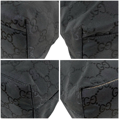 Gucci GG Canvas Hobo Black Shoulder — view 6