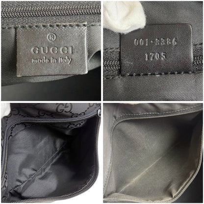 Gucci GG Canvas Hobo Black Shoulder — view 8