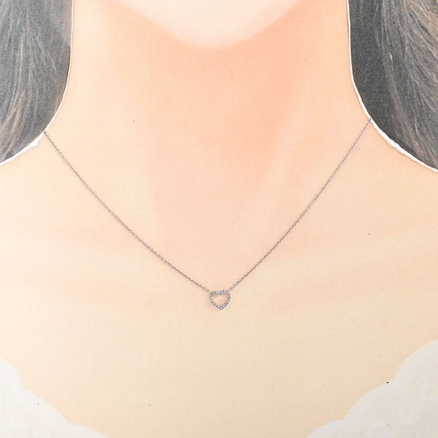 Tiffany & Co Heart Necklace Metro — view 6