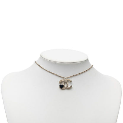 Chanel 01P CC Logo Heart Pendant Gold Plated — view 5