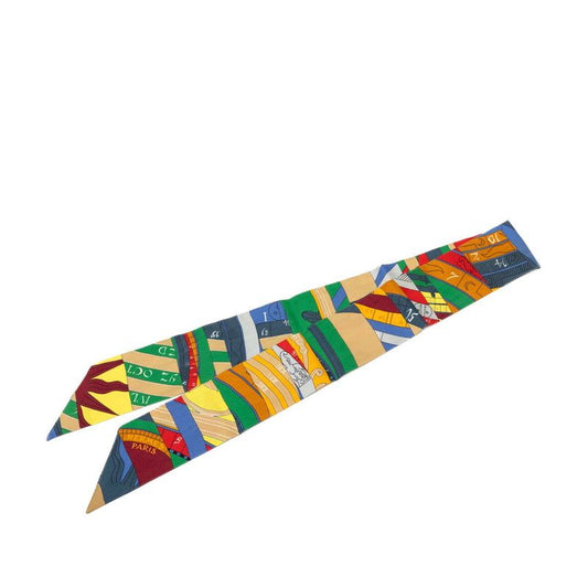 Hermes Twilly Astrologie Nouvelle New Astrology Scarf Multicolor Silk
