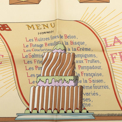 Hermes Carre 90 a Celebration of French Cuisine a la Gloire de la Francaise — view 3