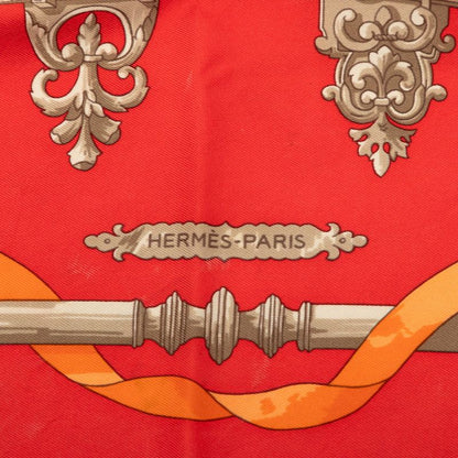 Hermes Carre 60 Ironwork Ferronnerie Scarf Multicolor Silk — view 3
