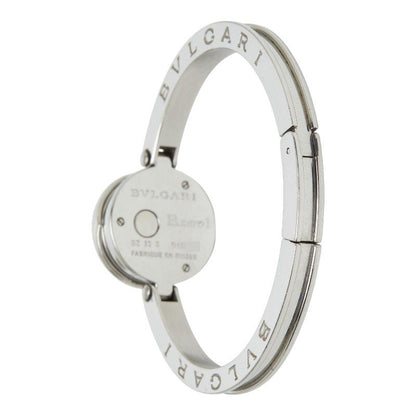 Bvlgari B.Zero1 Bangle Watch Black Silver Stainless Steel — view 5