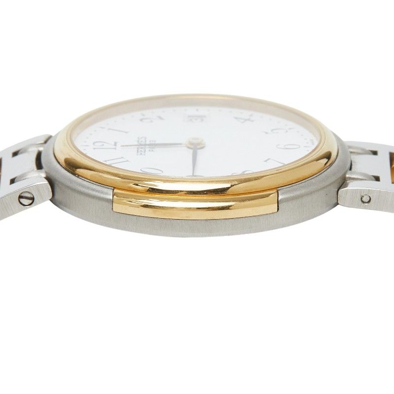 Hermes Windsor Watch 62.03 White Gold Silver Stainless Steel — view 4