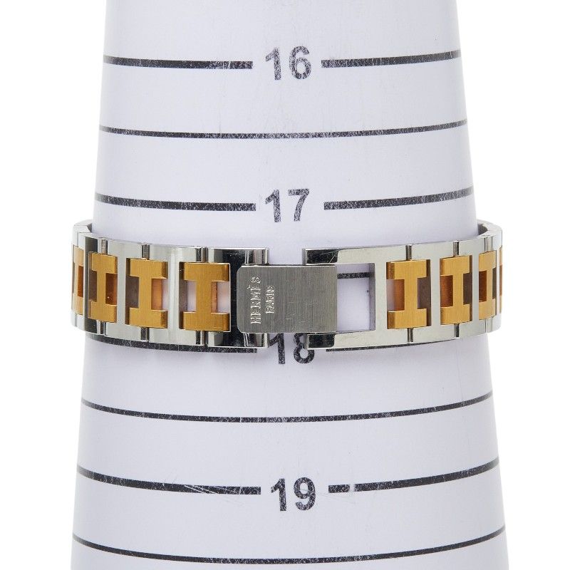 Hermes Windsor Watch 62.03 White Gold Silver Stainless Steel — view 8