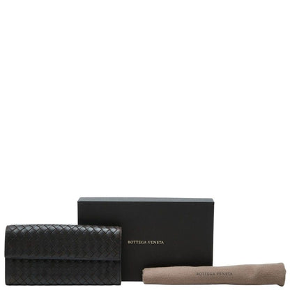 Bottega Veneta Intrecciato Wallet Brown Leather — view 9