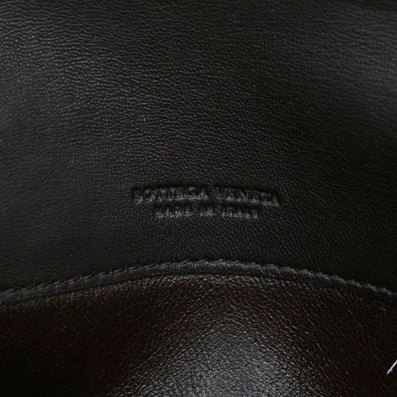 Bottega Veneta Intrecciato Wallet Brown Leather — view 7