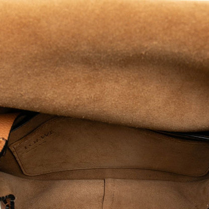 Loewe Anagram Gate Crossbody Shoulder Bag Brown Leather — view 4