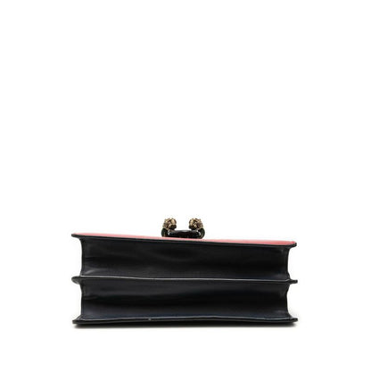 Gucci Bamboo Dionysus 2-Way Shoulder Bag Navy Green Red Leather — view 3