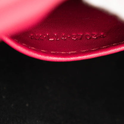 Bvlgari Serpenti Forever Crossbody Chain Shoulder Bag Wine Red Leather — view 6