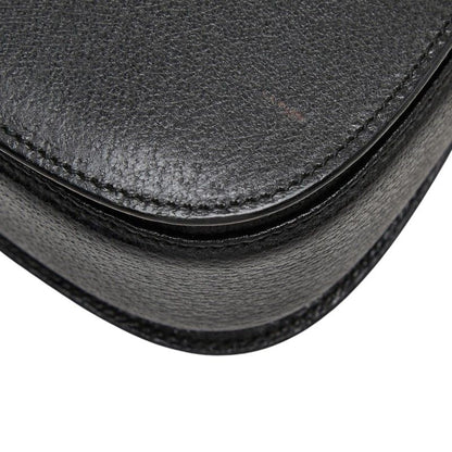 Gucci Bamboo 2-Way Shoulder Bag Black Leather — view 6