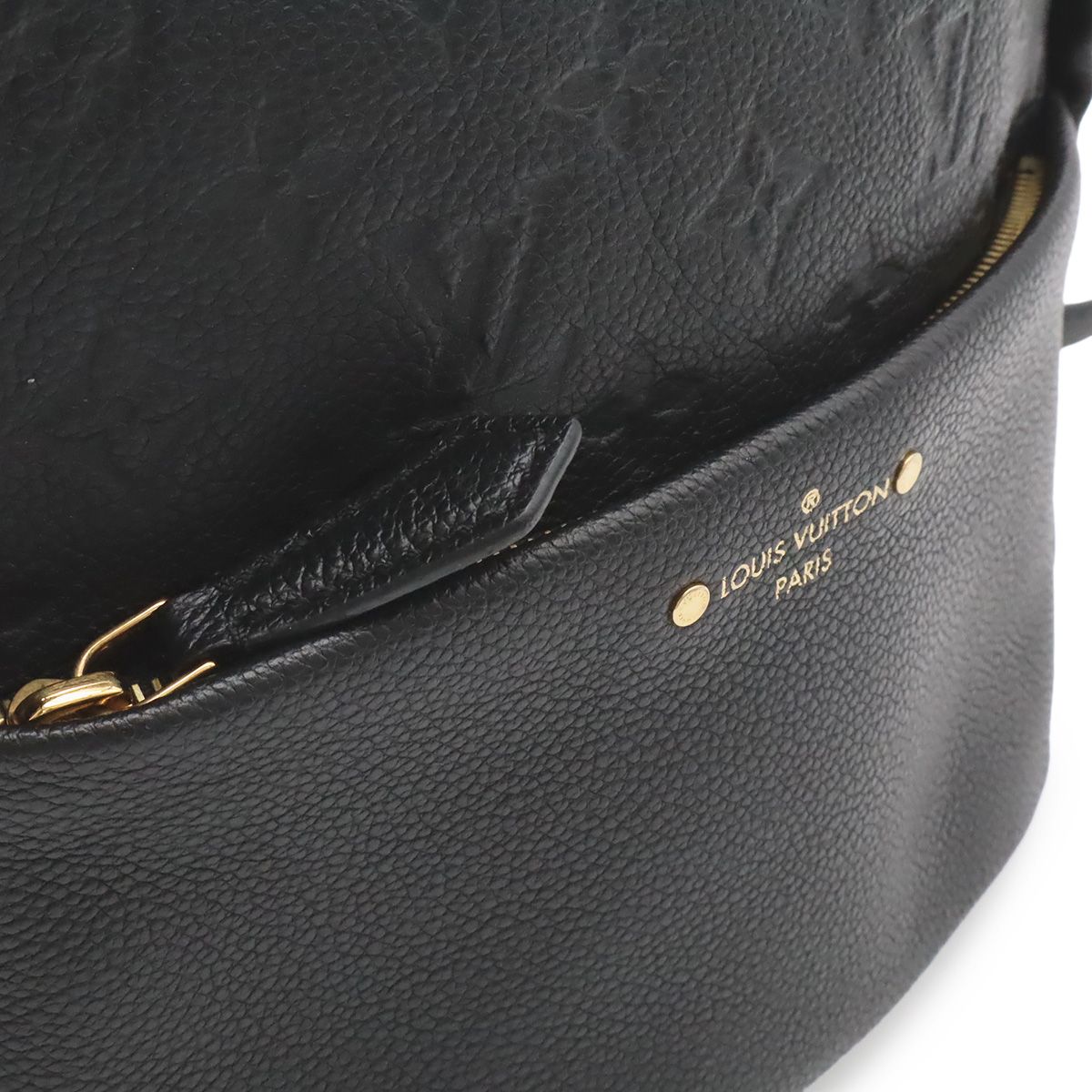 Louis Vuitton Monogram Empreinte Sorbonne Backpack Mini Noir Black — view 8