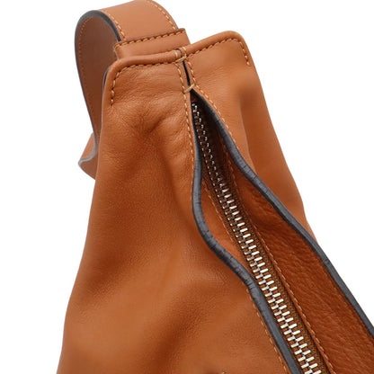 Loewe Anton Small Backpack Belt Bag Shoulder Leather Brown — view 6