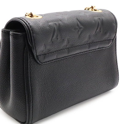Louis Vuitton Monogram Empreinte Saint Germain BB Chain Shoulder Bag Noir Black — view 7
