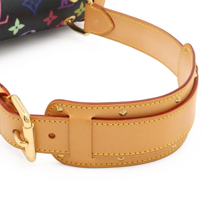 Louis Vuitton Monogram Multicolor Sac Chien Shoulder Bag Noir Black — view 4