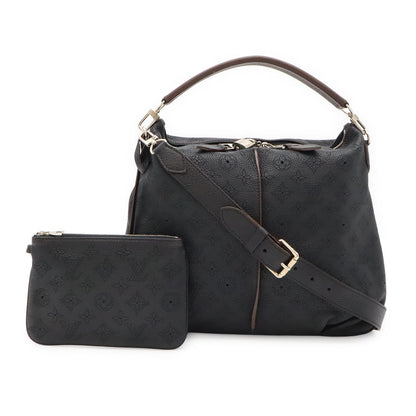 Louis Vuitton Mahina Selene PM 2-Way Shoulder Bag Noir Black Gold