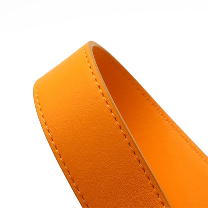 Fendi Logo Mon Tresor Mini Bag Drawstring 2-Way Mesh Leather Orange Gold — view 7