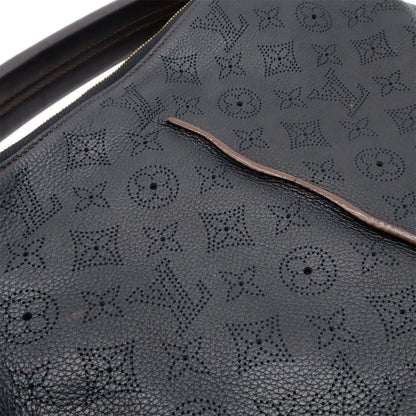 Louis Vuitton Mahina Selene PM 2-Way Shoulder Bag Noir Black Gold — view 6