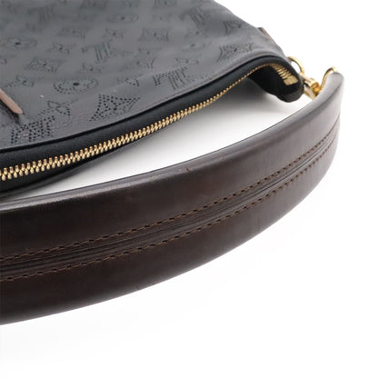 Louis Vuitton Mahina Selene PM 2-Way Shoulder Bag Noir Black Gold — view 5
