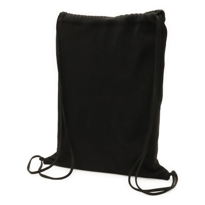 Chanel Sports Line CC Logo Nap Backpack Drawstring Cotton Black Beige — view 2
