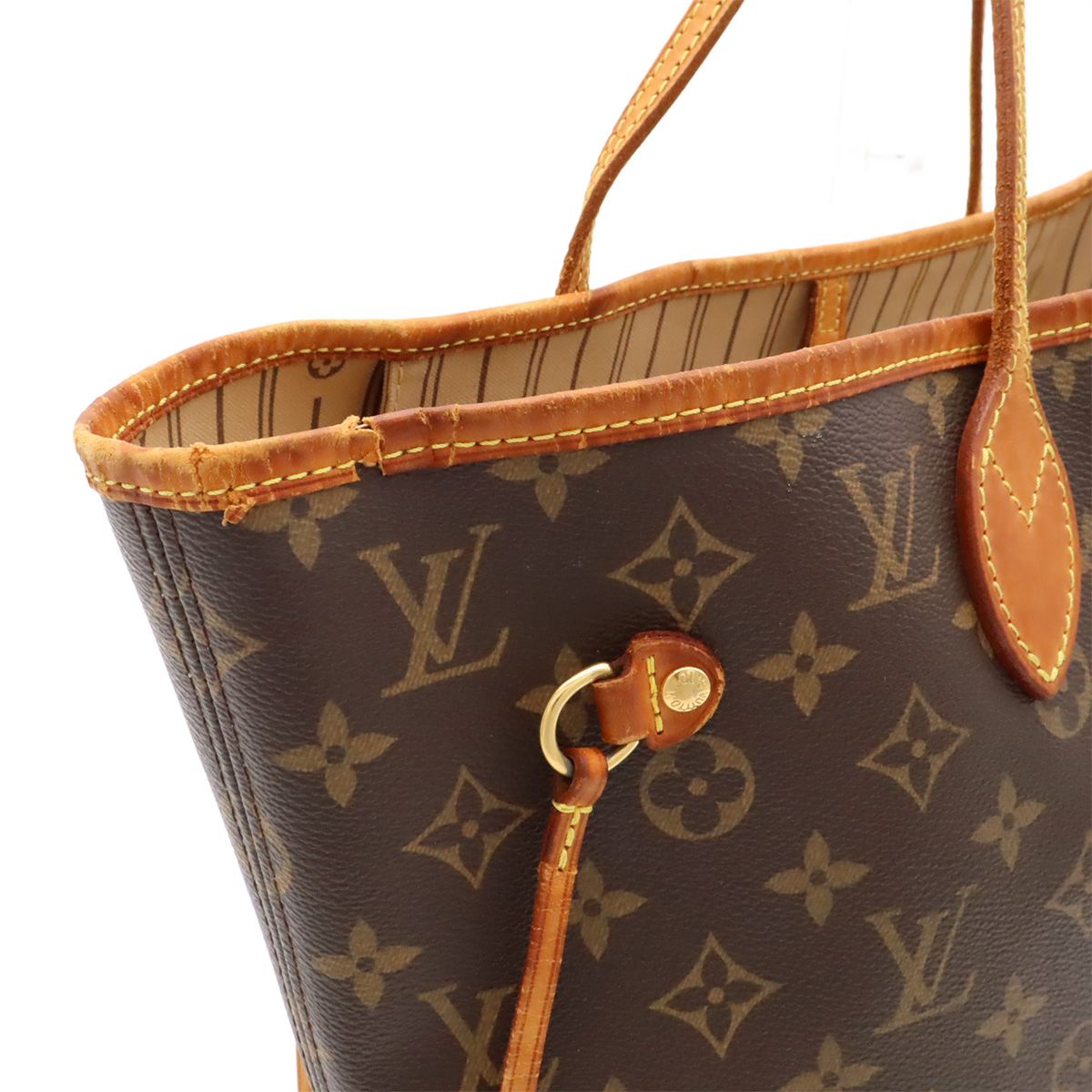 Louis Vuitton Monogram Neverfull MM Tote Shoulder — view 4