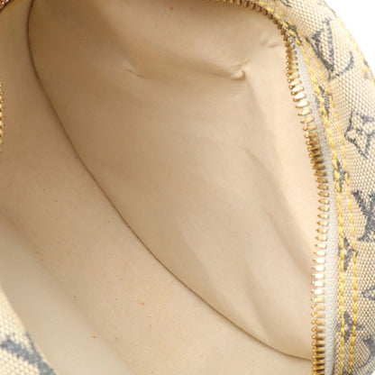 Louis Vuitton Monogram Mini Jeanne GM Pochette Shoulder Bag Crossbody Blue — view 8