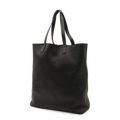 Saint Laurent Paris YSL Shopping Tote Leather Black — view 2