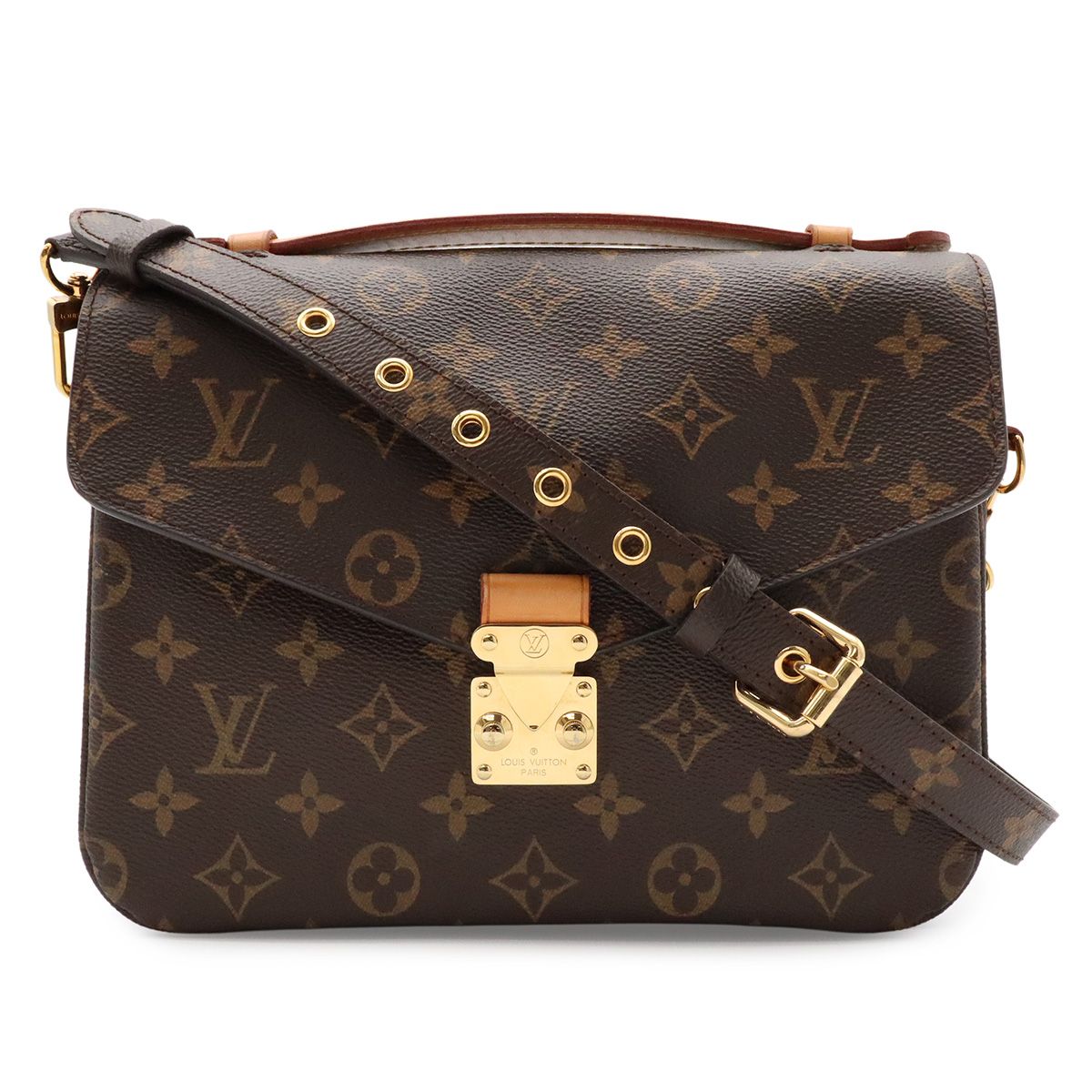 Louis Vuitton Monogram Pochette Metis MM 2-Way Shoulder Bag Clutch