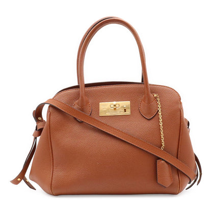 Louis Vuitton Mirror PM 2-Way Shoulder Bag Crossbody Leather Brown Gold