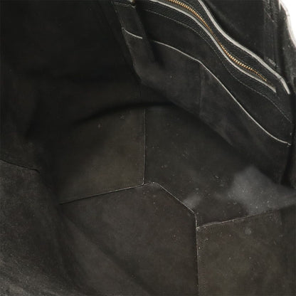 Celine Cabas Phantom Tote Shoulder Bag Semi Leather Black — view 5