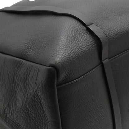 Balenciaga Everyday Logo Tote M Shoulder Bag Leather Black White — view 3
