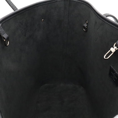 Louis Vuitton Epi Denim Neverfull MM Tote Shoulder Bag with Leather Blue Pouch — view 6