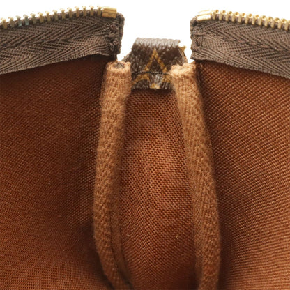 Louis Vuitton Monogram Pochette Soir Pouch Handbag Party — view 8