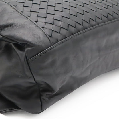 Bottega Veneta Intrecciato Belt Bag Leather Black — view 3