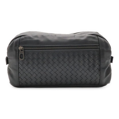 Bottega Veneta Intrecciato Belt Bag Leather Black