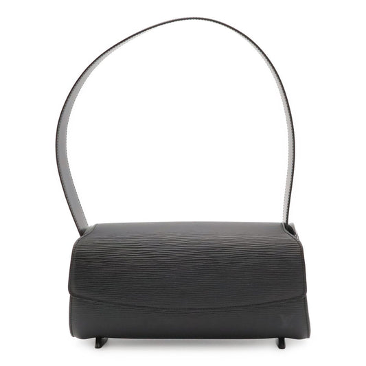 Louis Vuitton Epi Nocturne PM Shoulder Bag Semi Noir Black