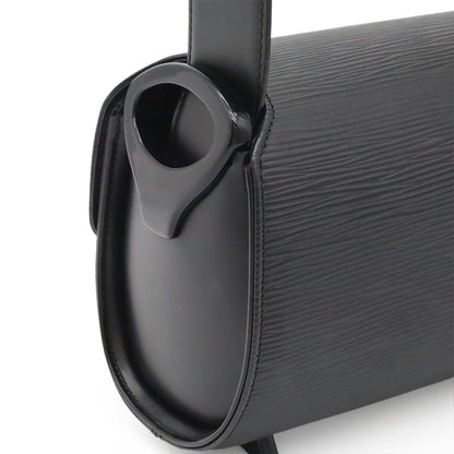 Louis Vuitton Epi Nocturne PM Shoulder Bag Semi Noir Black — view 4