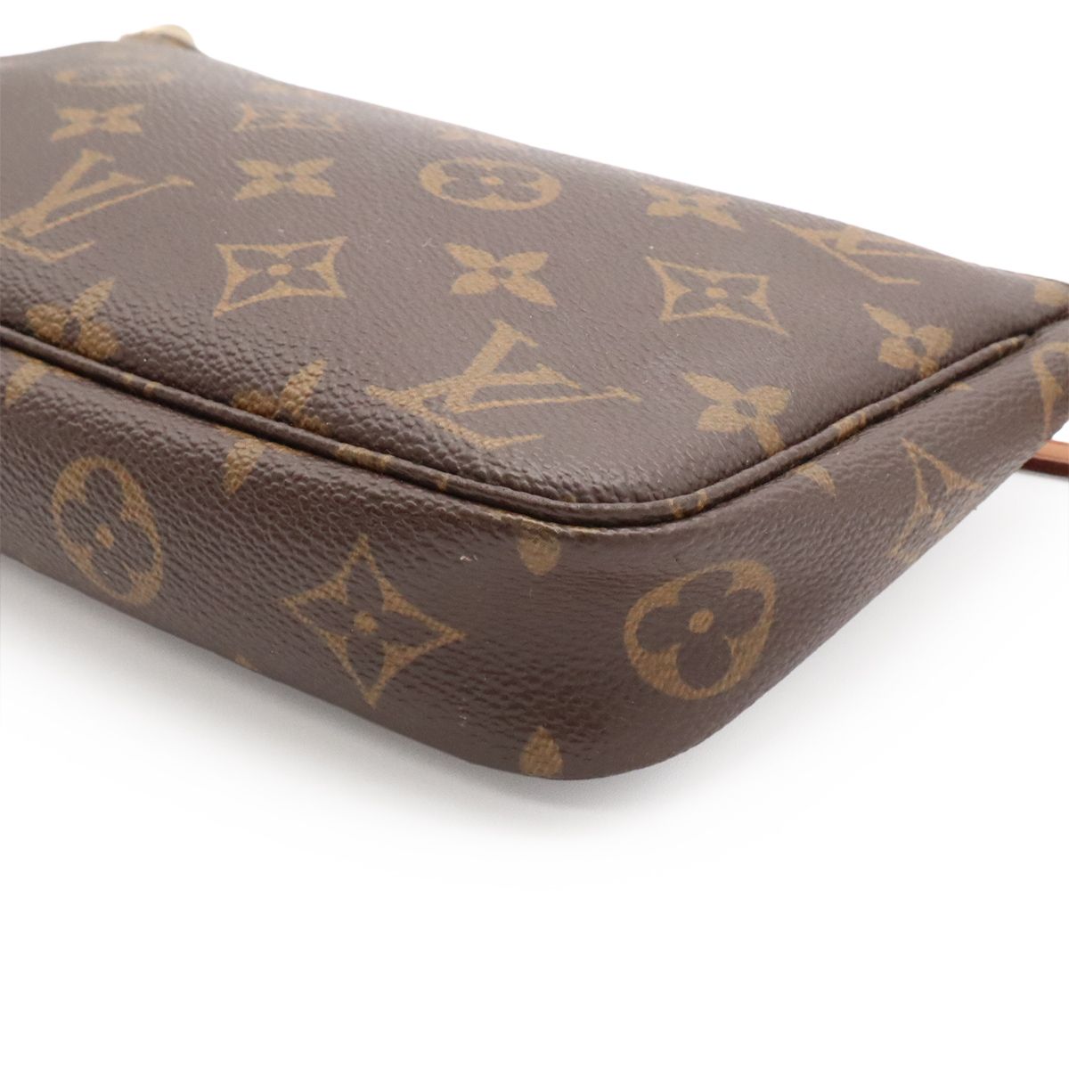 Louis Vuitton Monogram Pochette Soir Pouch Handbag Party — view 3