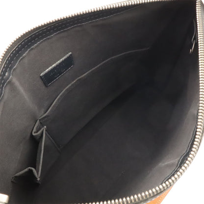 Louis Vuitton Monogram Matte Sutter Shoulder Bag Leather Noir — view 6
