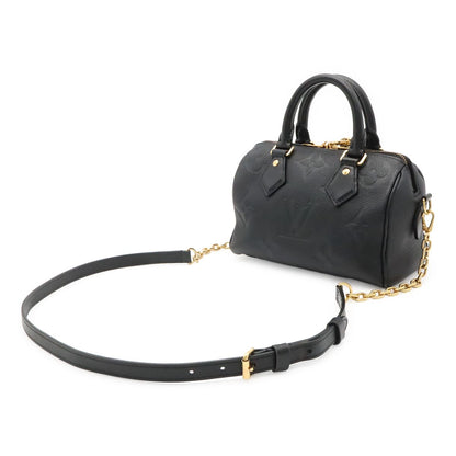 Louis Vuitton Monogram Empreinte Speedy Bandouliere 20 2-Way Shoulder Bag Noir — view 2