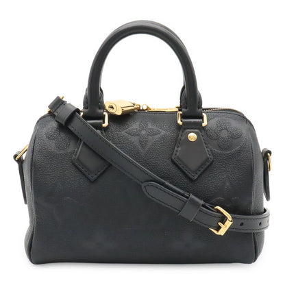 Louis Vuitton Monogram Empreinte Speedy Bandouliere 20 2-Way Shoulder Bag Noir
